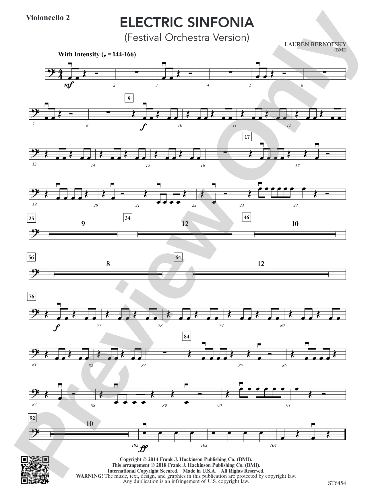 Electric Sinfonia: Violoncello 2
