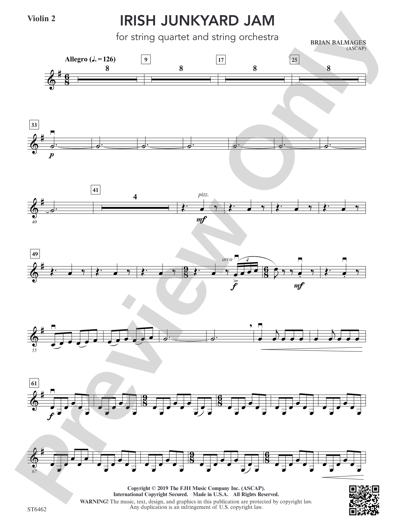 Irish Junkyard Jam: Violin 2