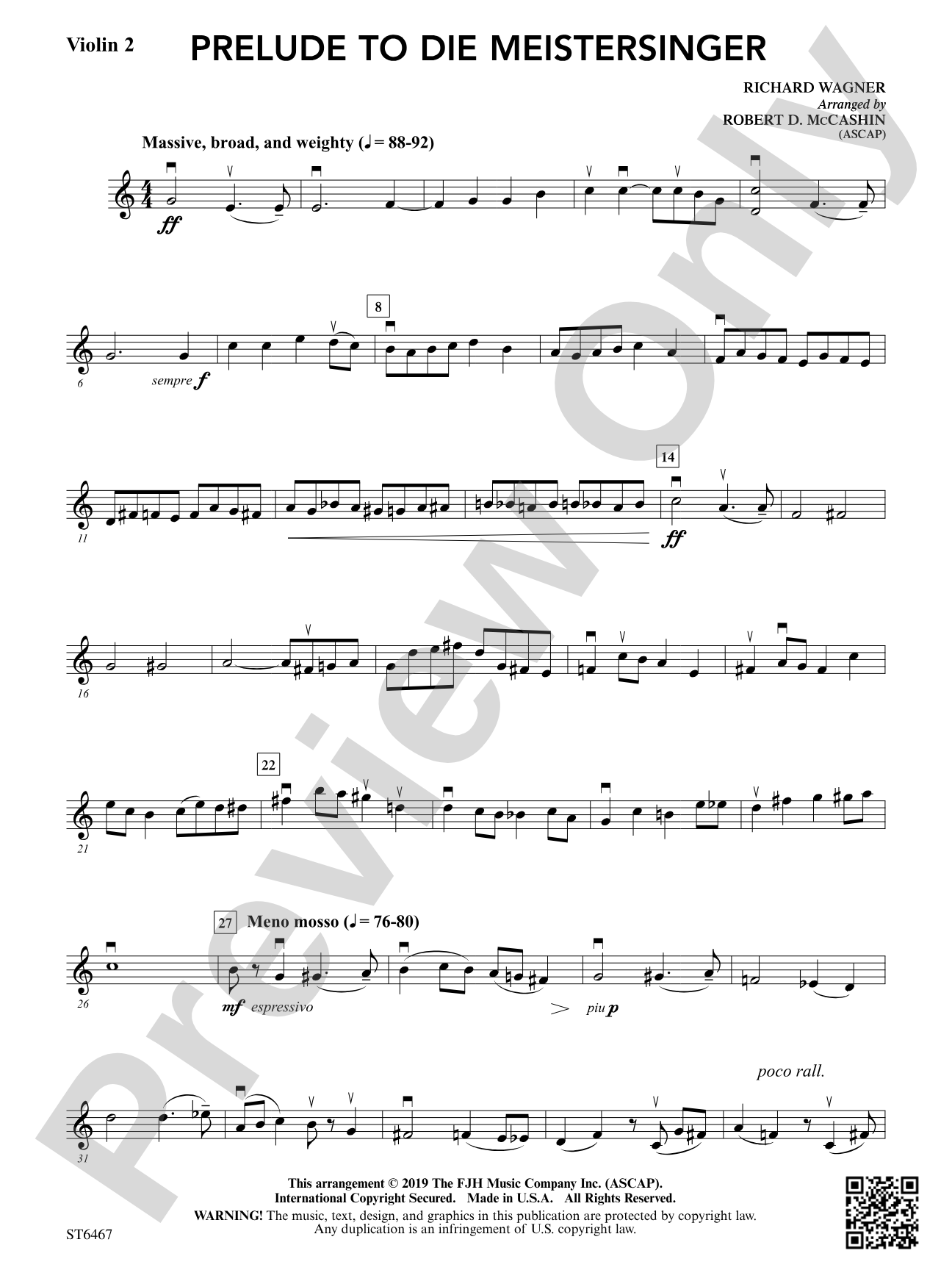 Prelude to Die Miestersinger: Violin 2