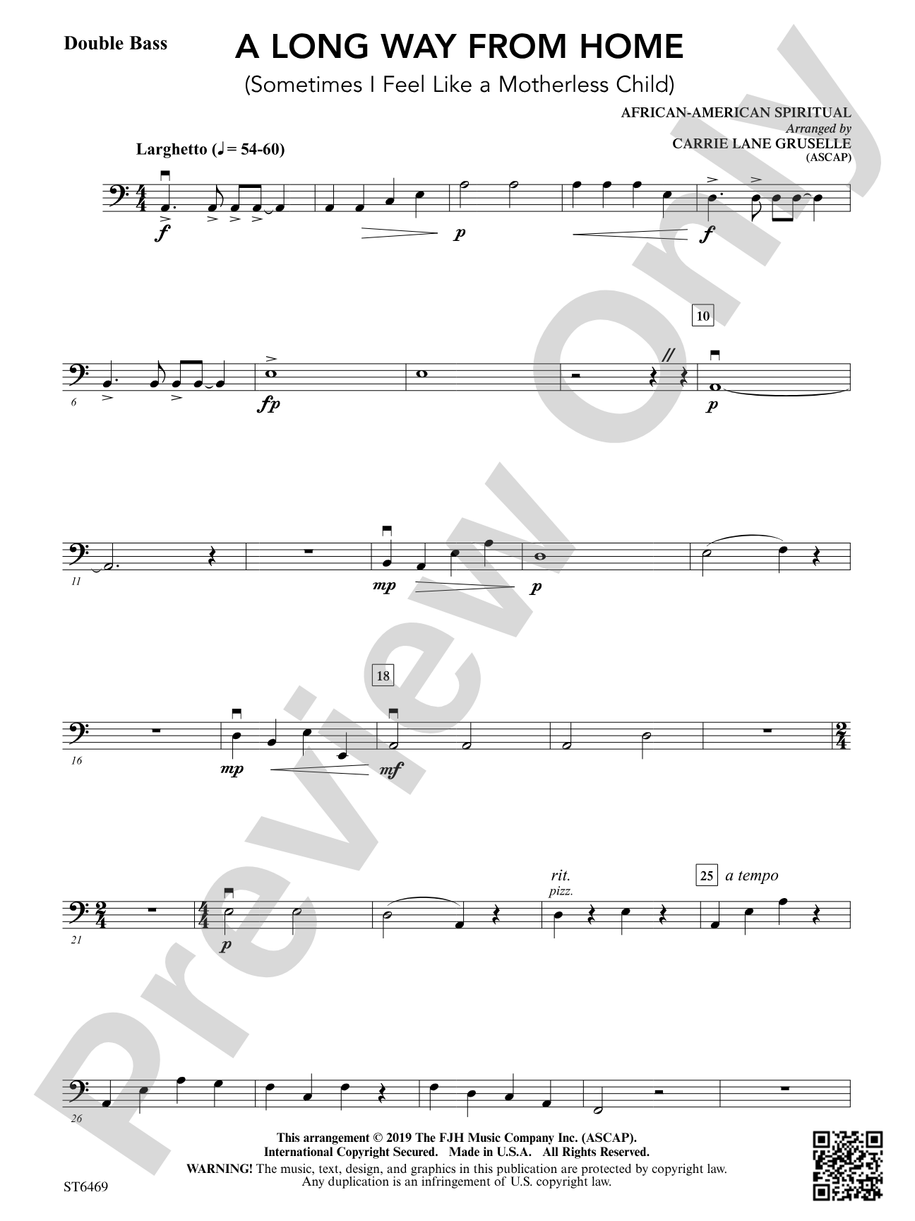 A Long Way from Home: Double Bass