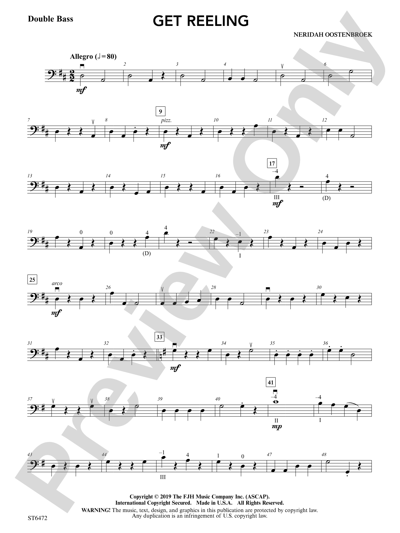 Get Reeling: Double Bass