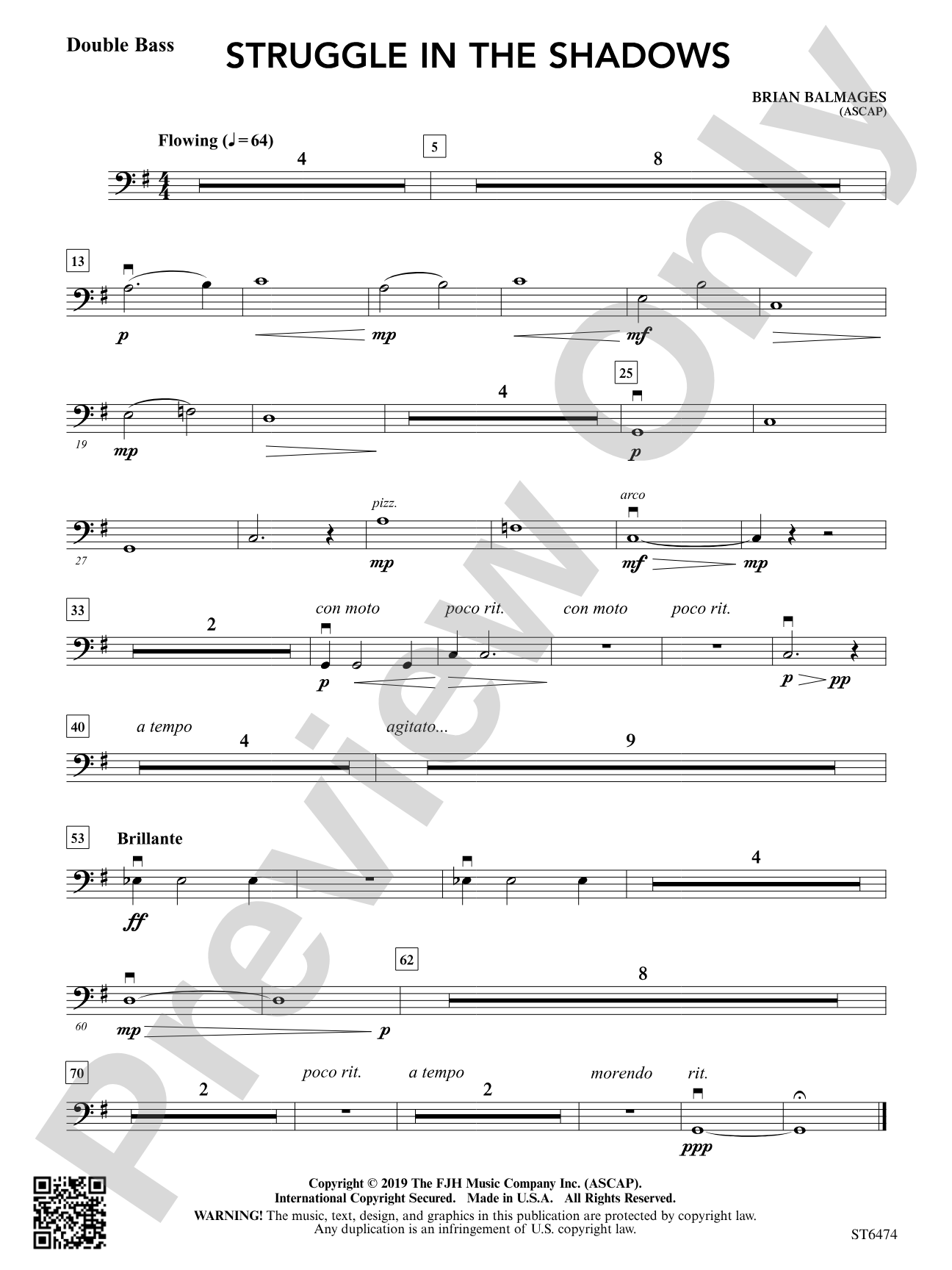 Struggle in the Shadows: Double Bass