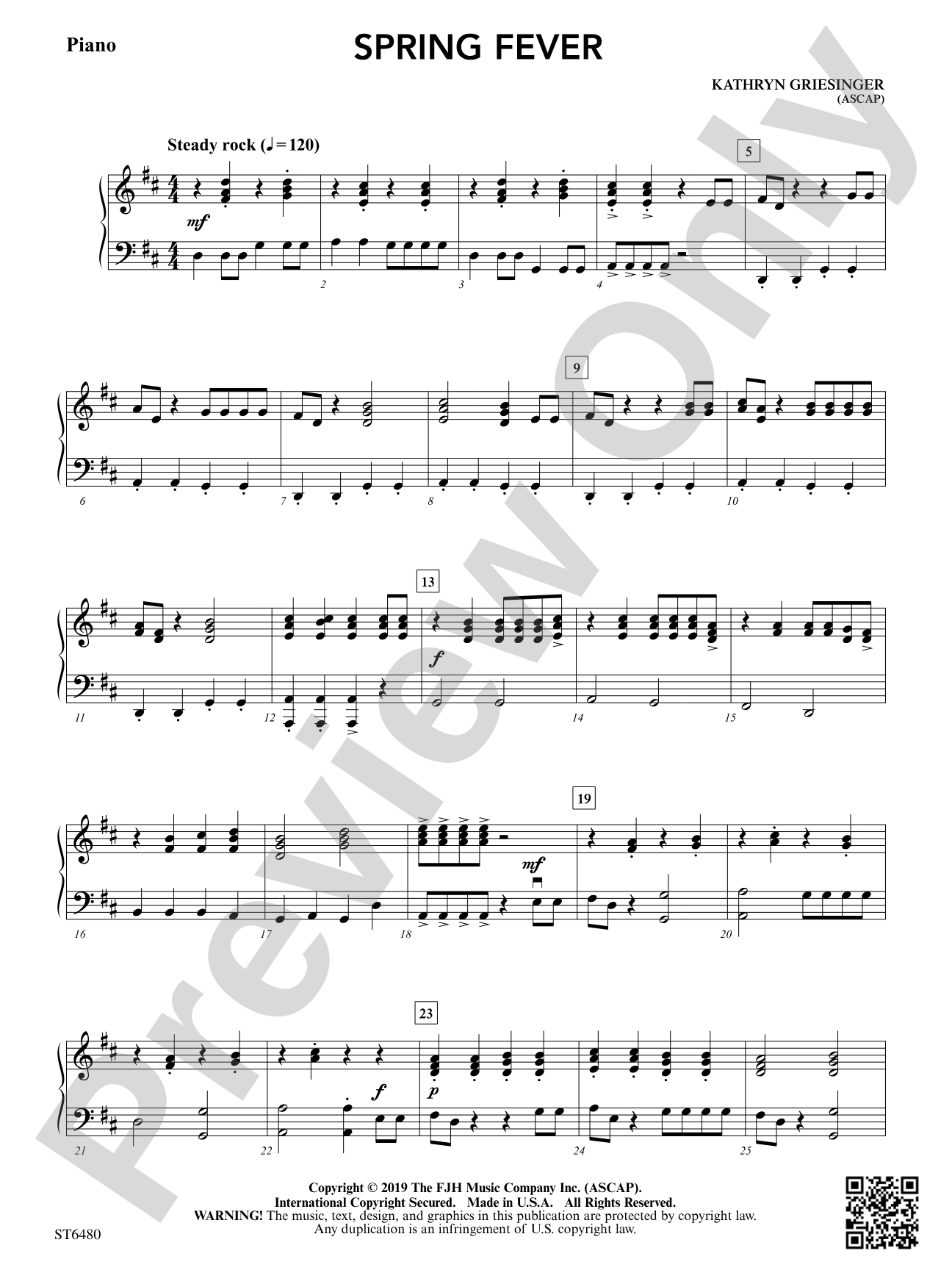 Spring Fever: Piano