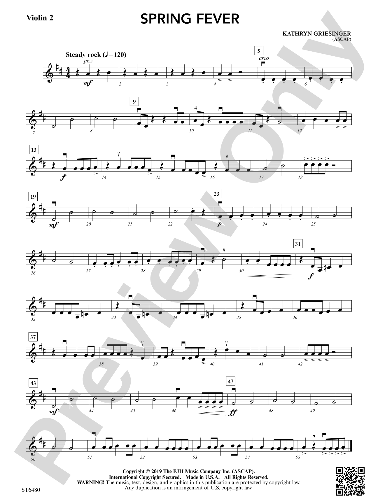 Spring Fever: Violin 2