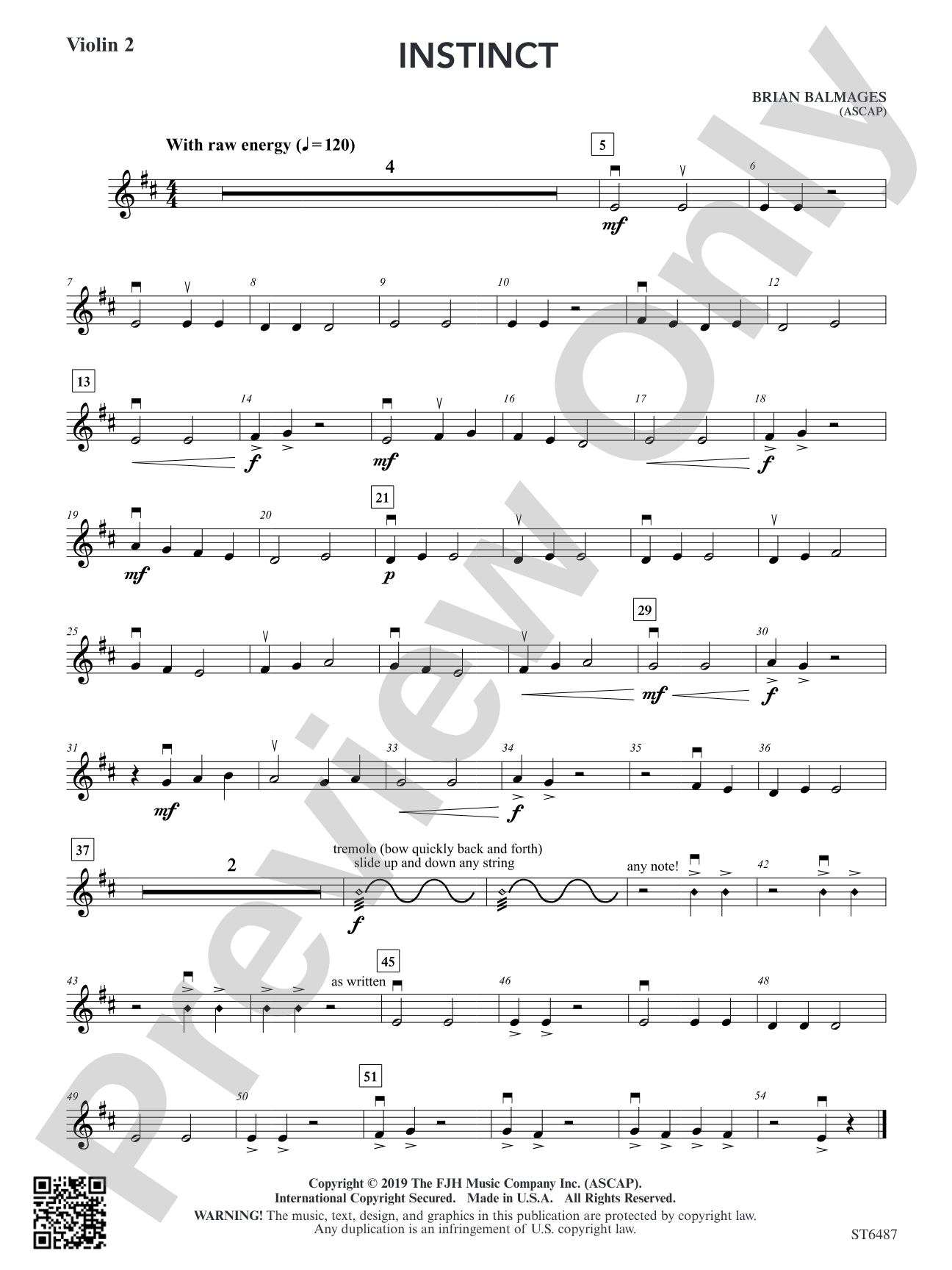 Instinct: Violin 2 (Viola T.C.)