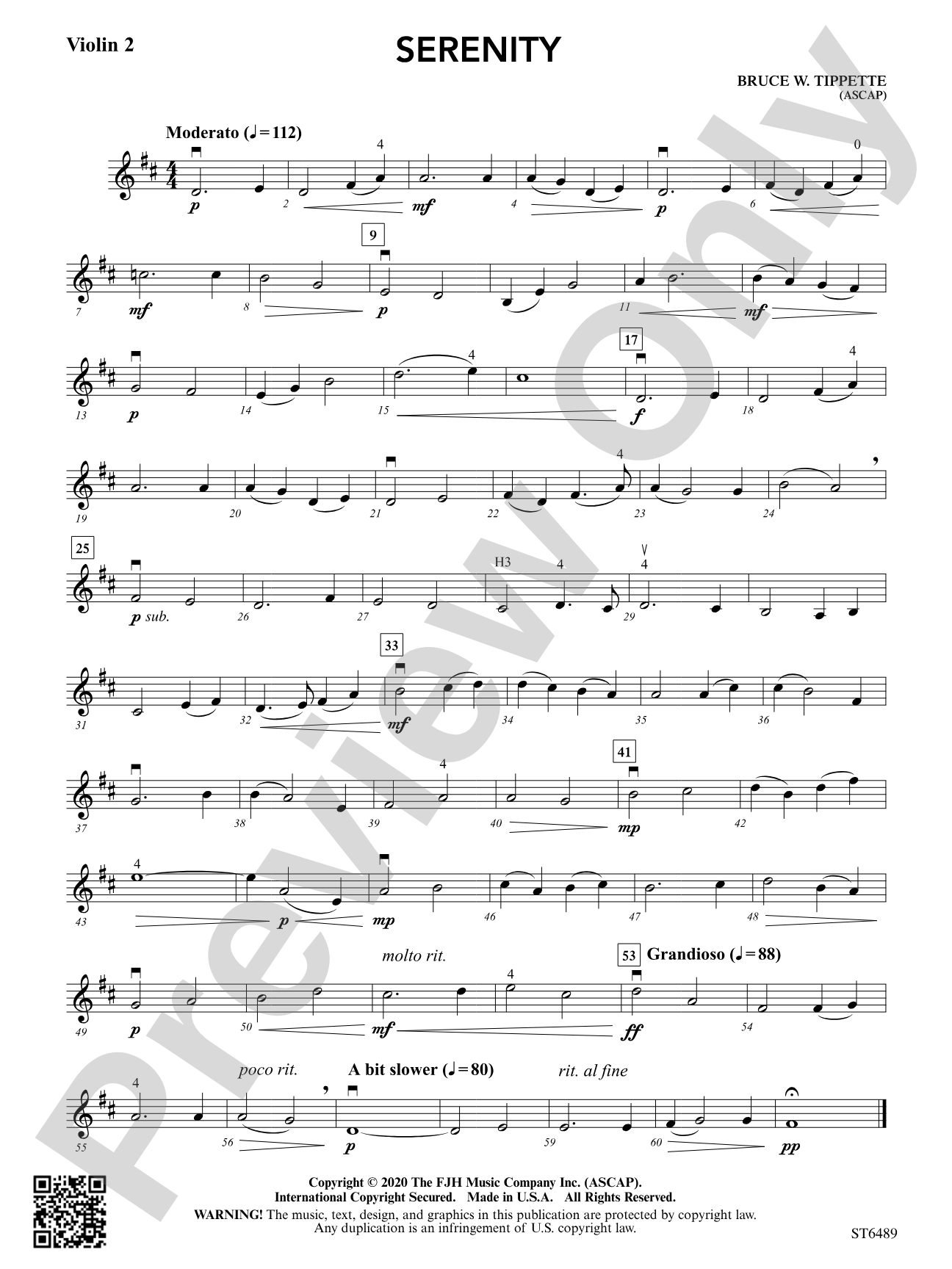 Serenity: Violin 2