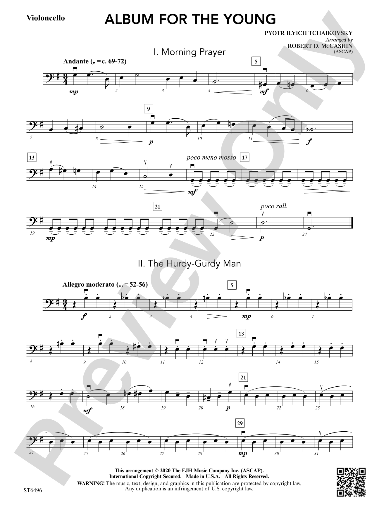 Album for the Young: Violoncello