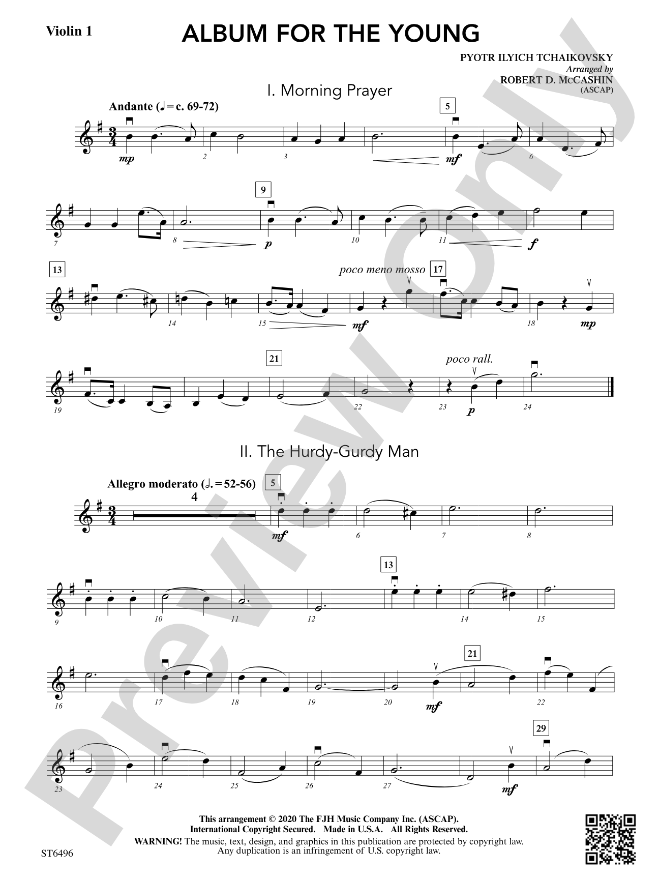 Album for the Young: Violin 1