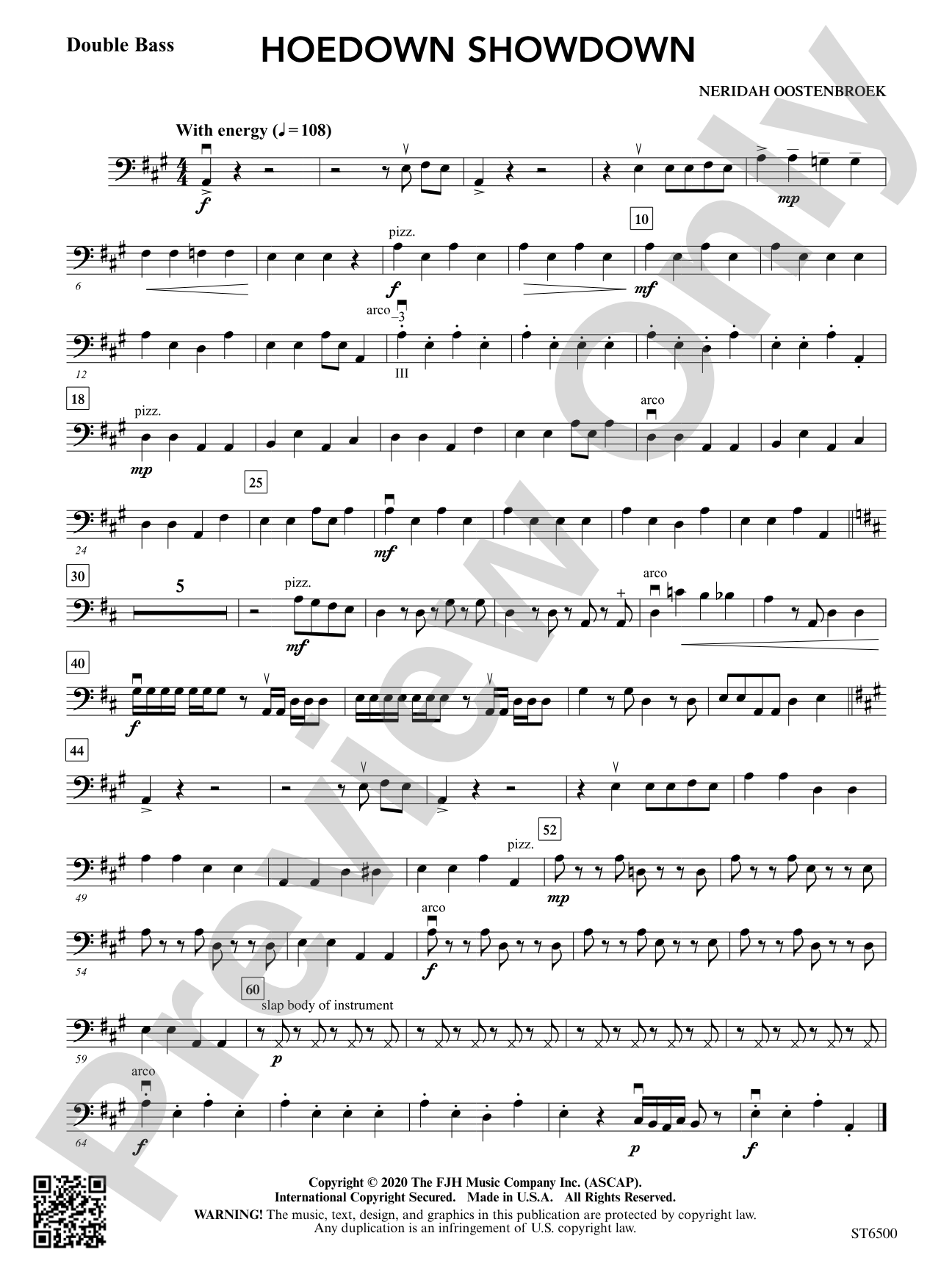 Hoedown Showdown: Double Bass