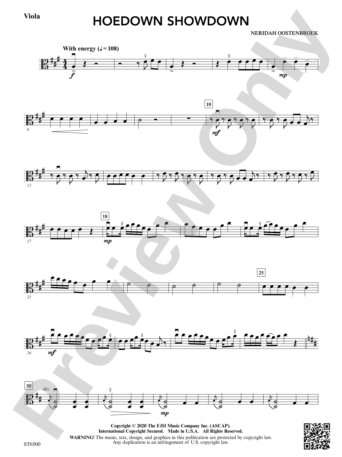 Hoedown Showdown: Viola