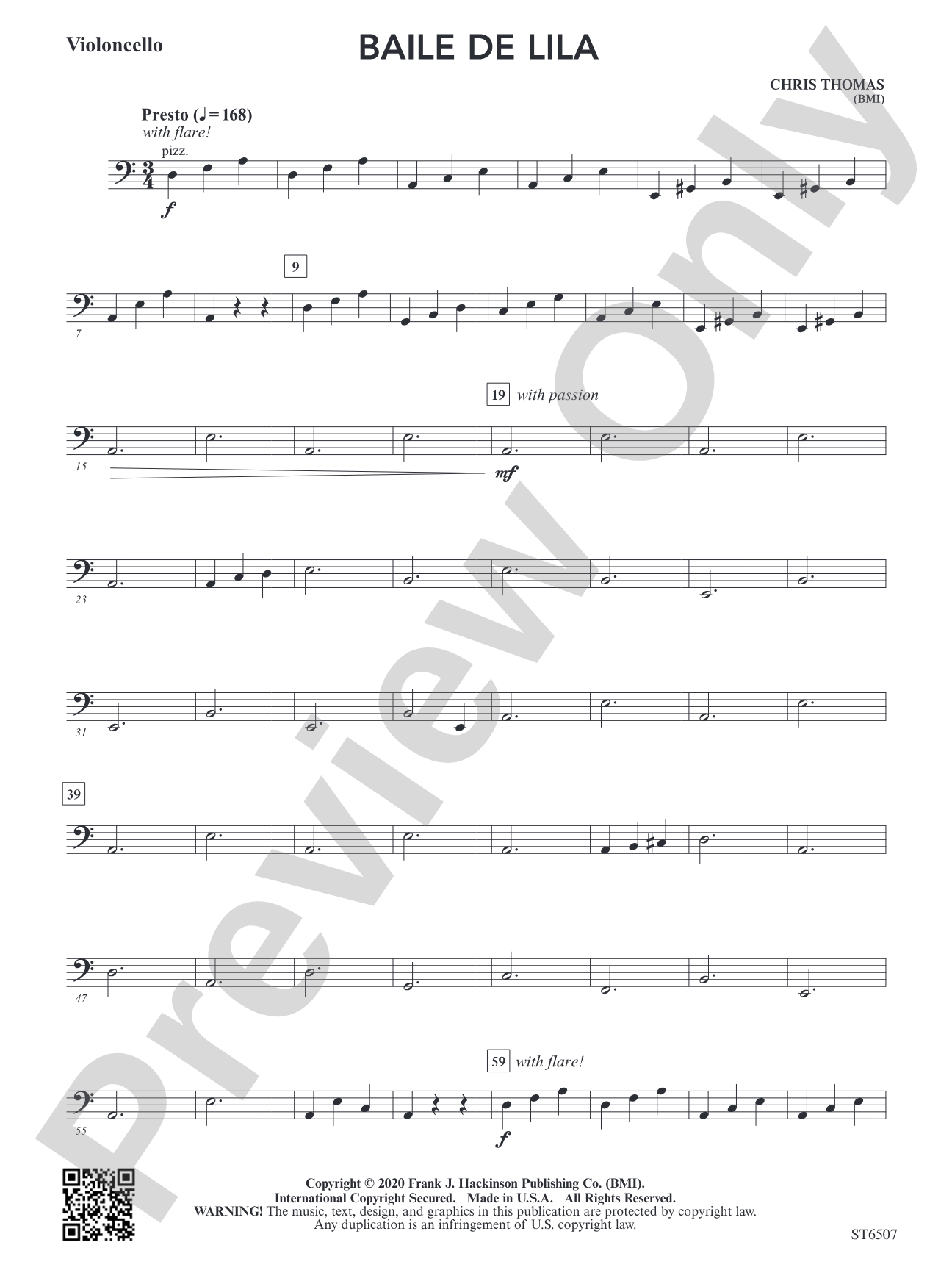 Baile de Lila: Violoncello