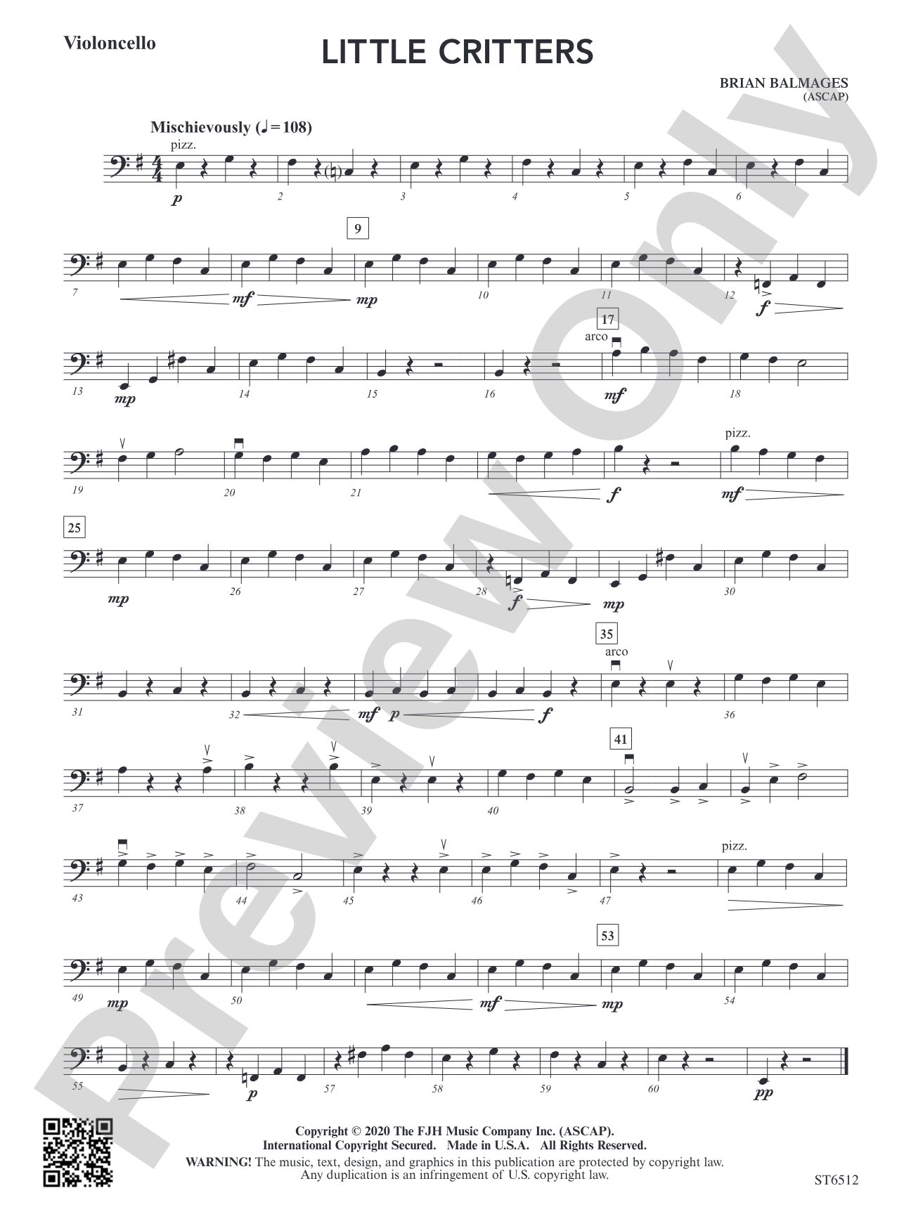 Little Critters: Violoncello