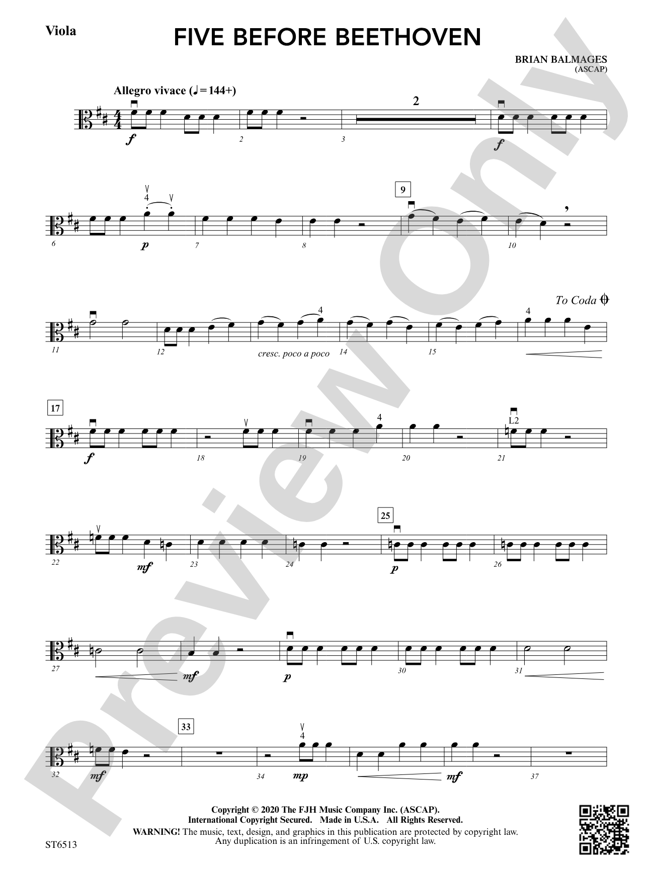 Five Before Beethoven: Viola