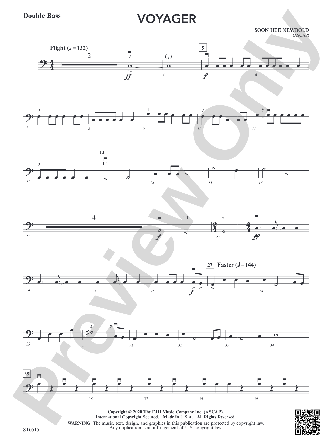 Voyager: Double Bass