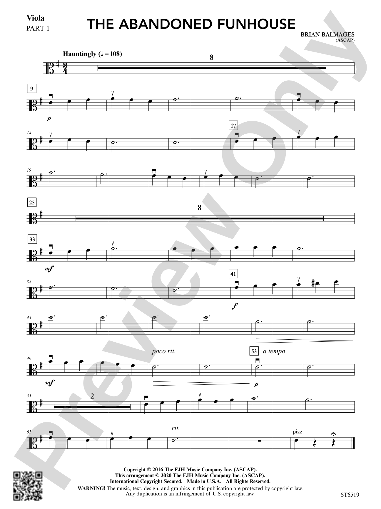 The Abandoned Funhouse: Part 1 Viola