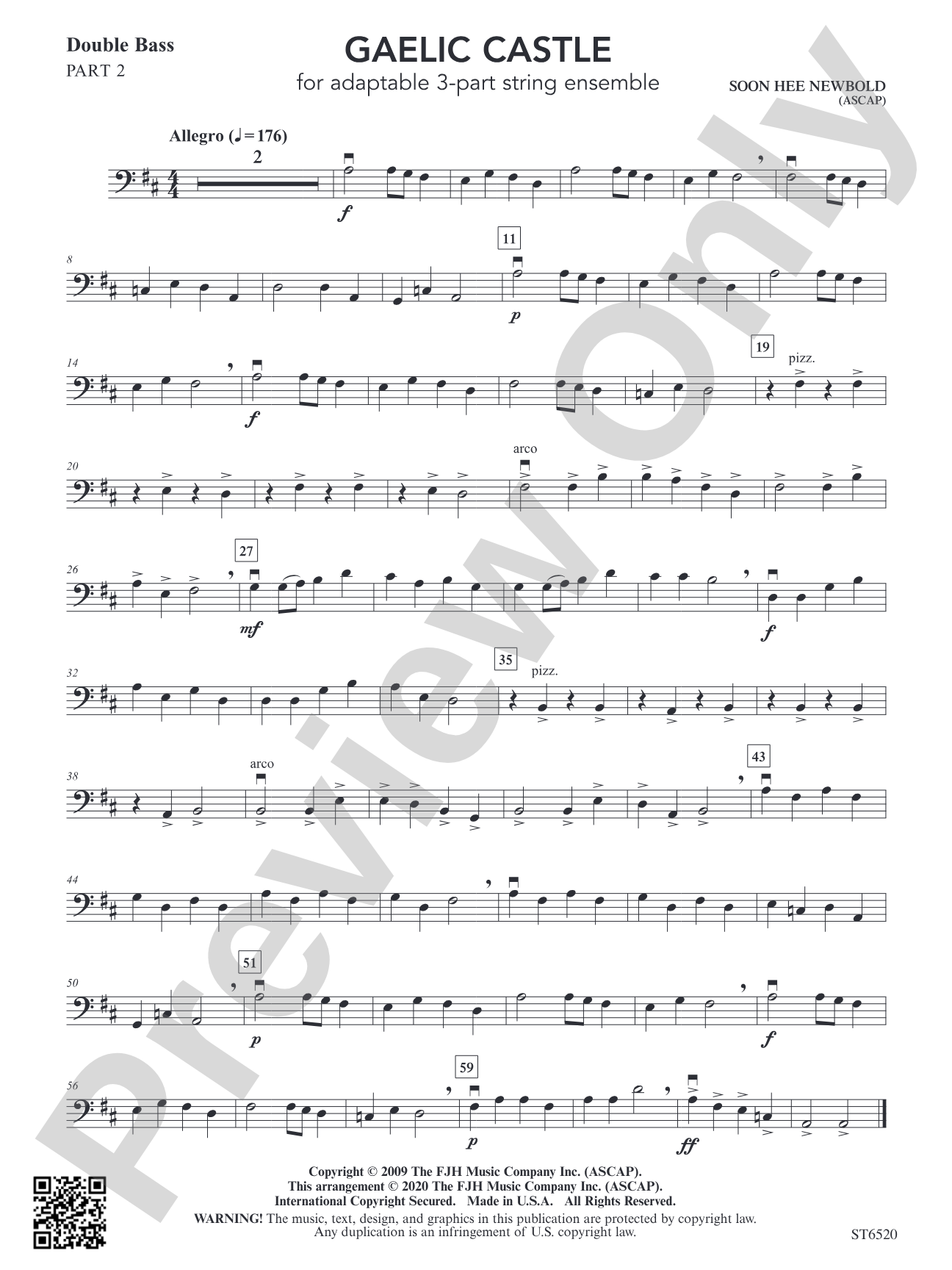Gaelic Castle: Double Bass 2