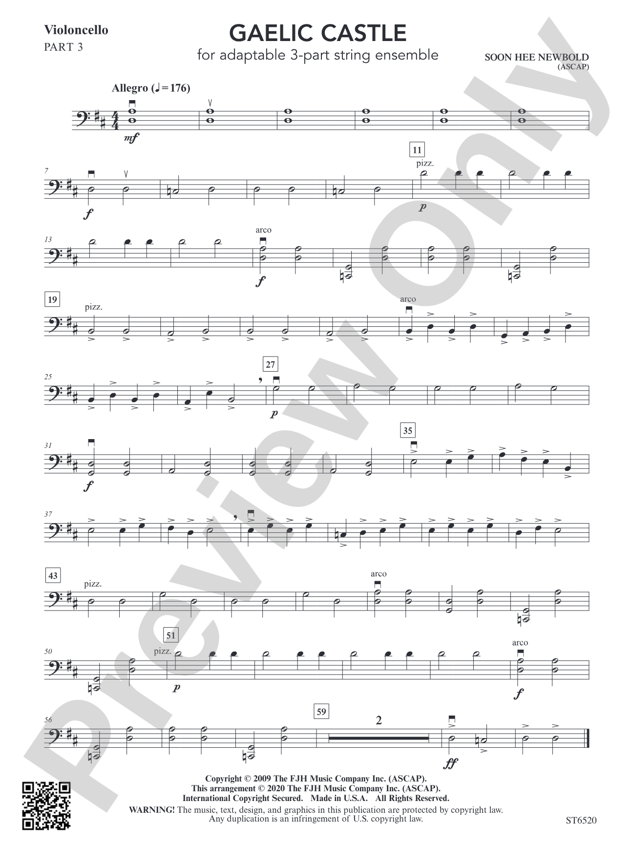 Gaelic Castle: Violoncello 3