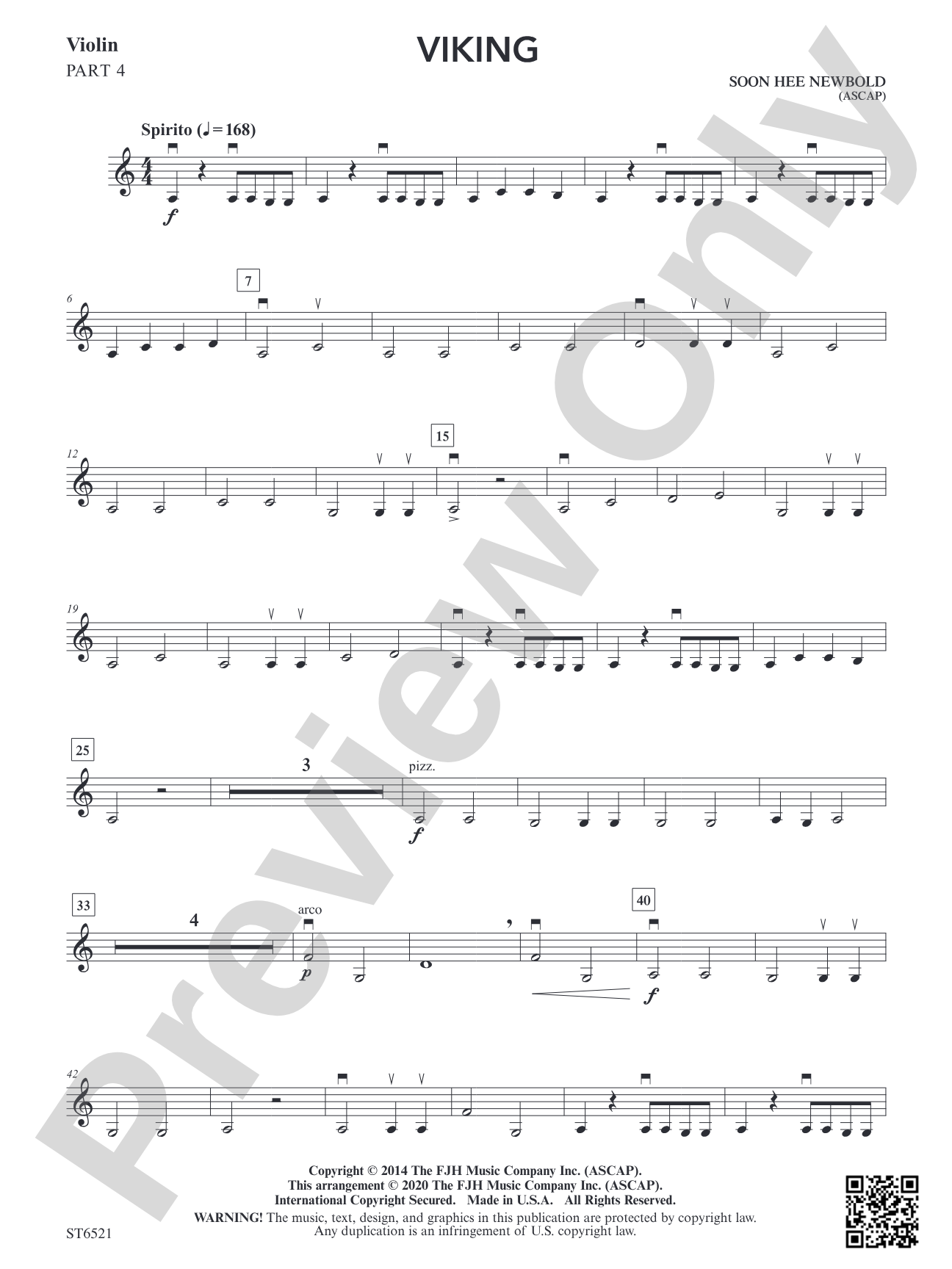 Viking: Part 4 Violin