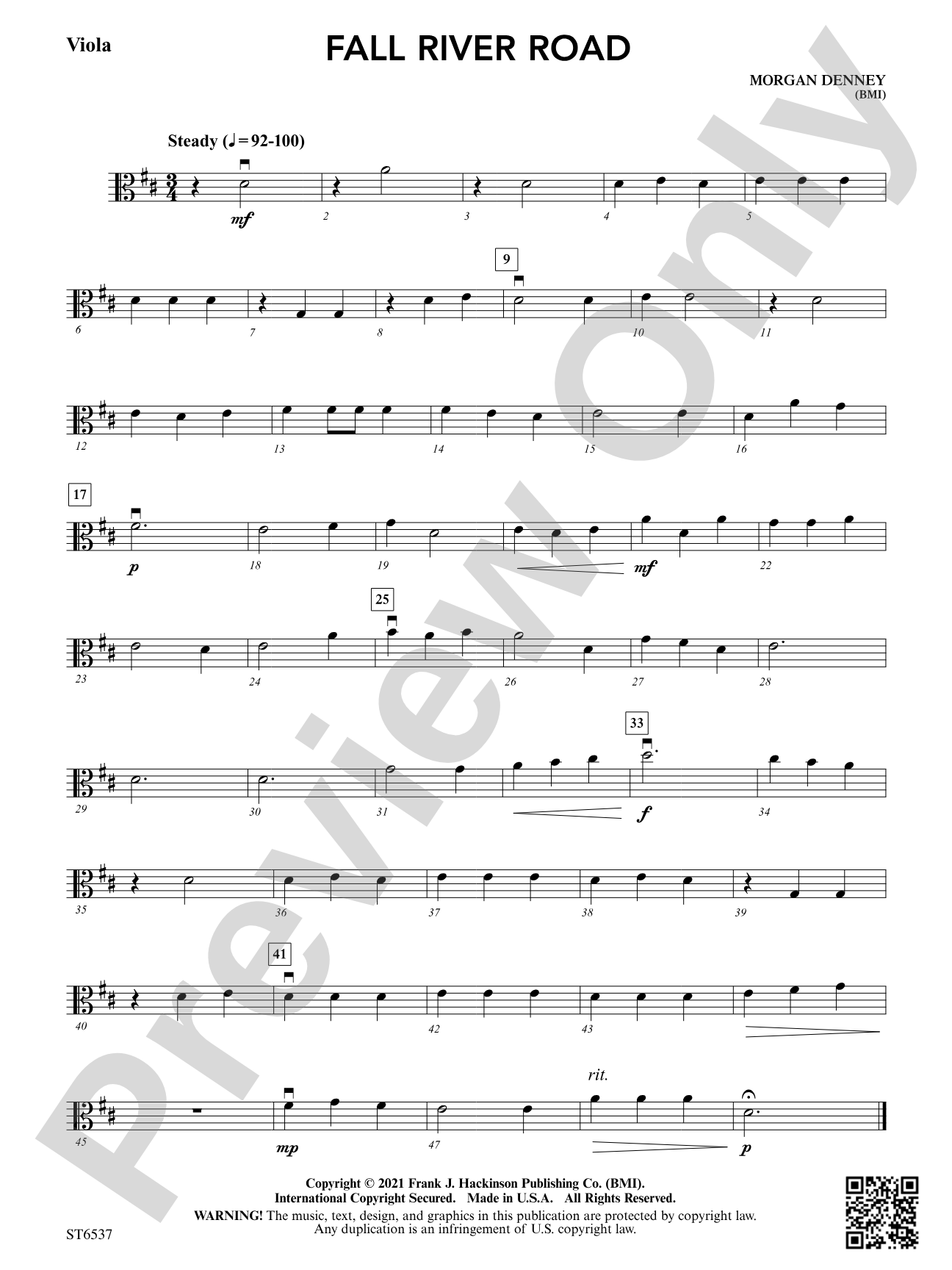 Fall River Road: Viola