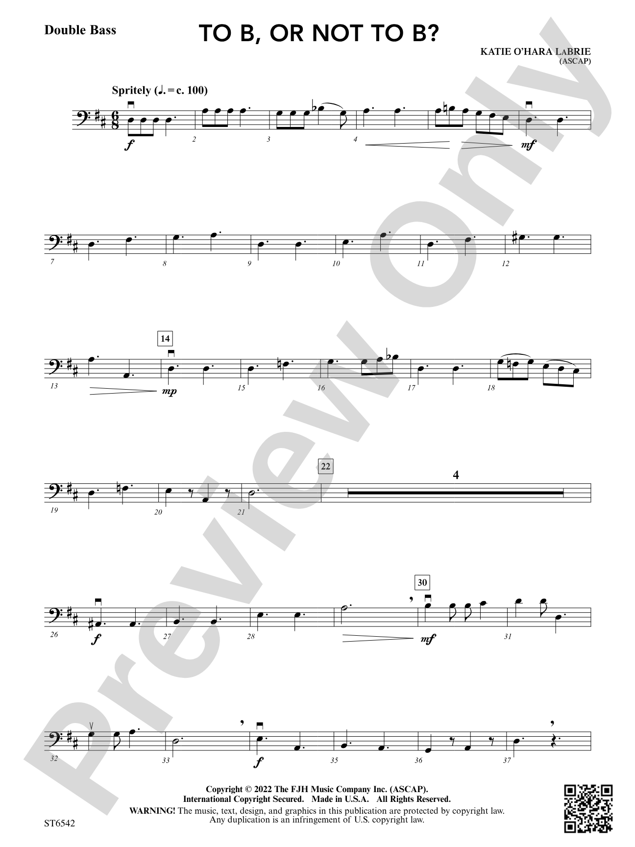 To B, or Not to B?: Double Bass