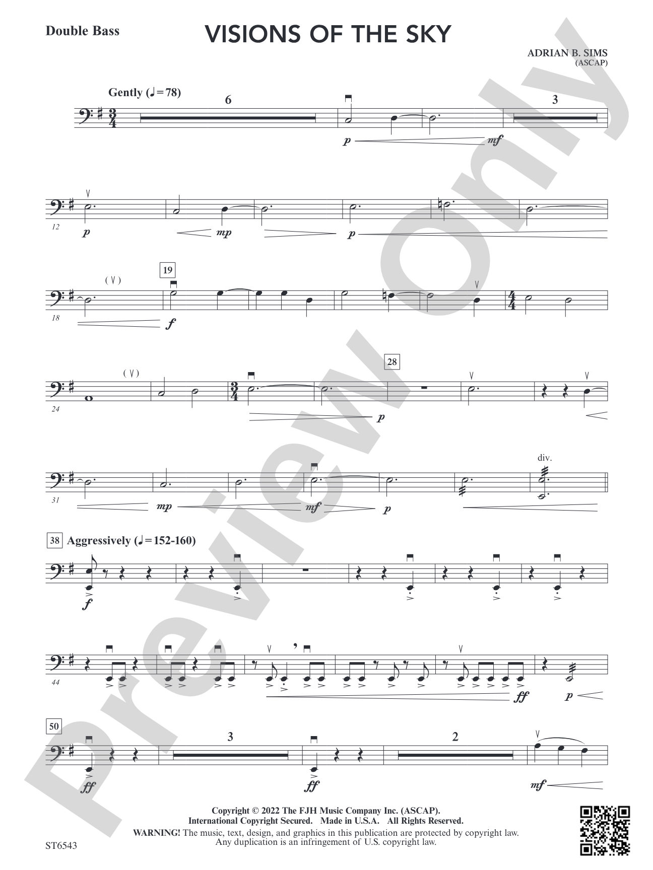 Visions of the Sky: Double Bass
