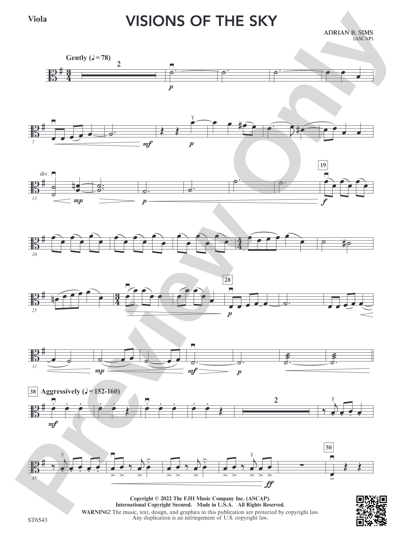 Visions of the Sky: Viola