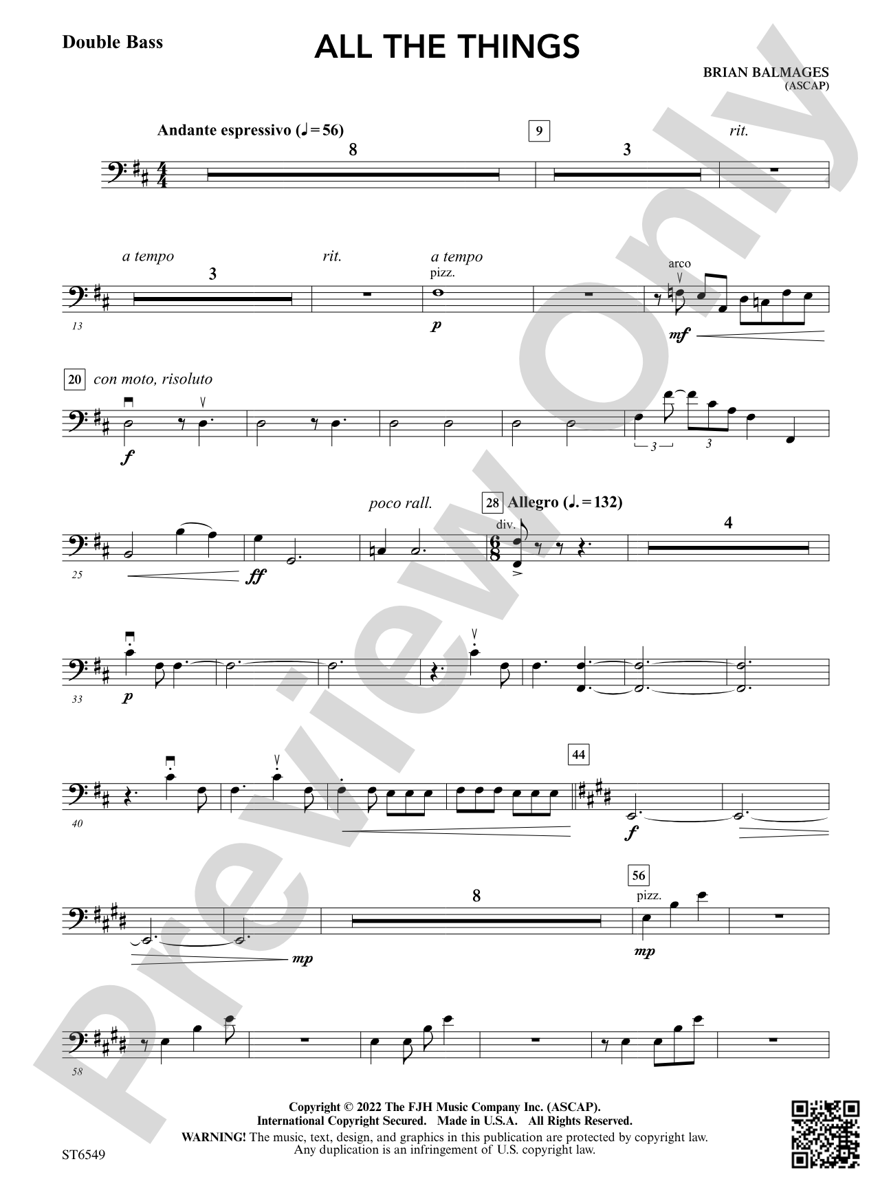 All the Things: Double Bass