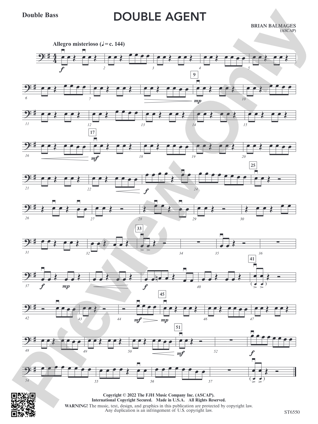 Double Agent: Double Bass