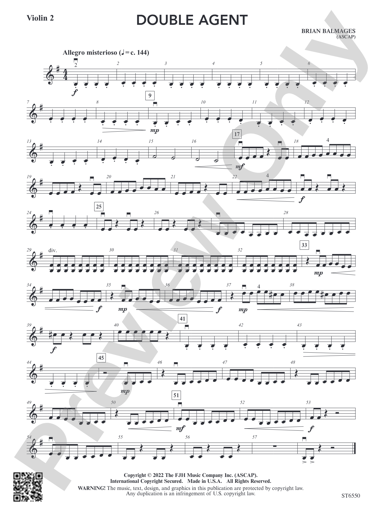 Double Agent: Violin 2