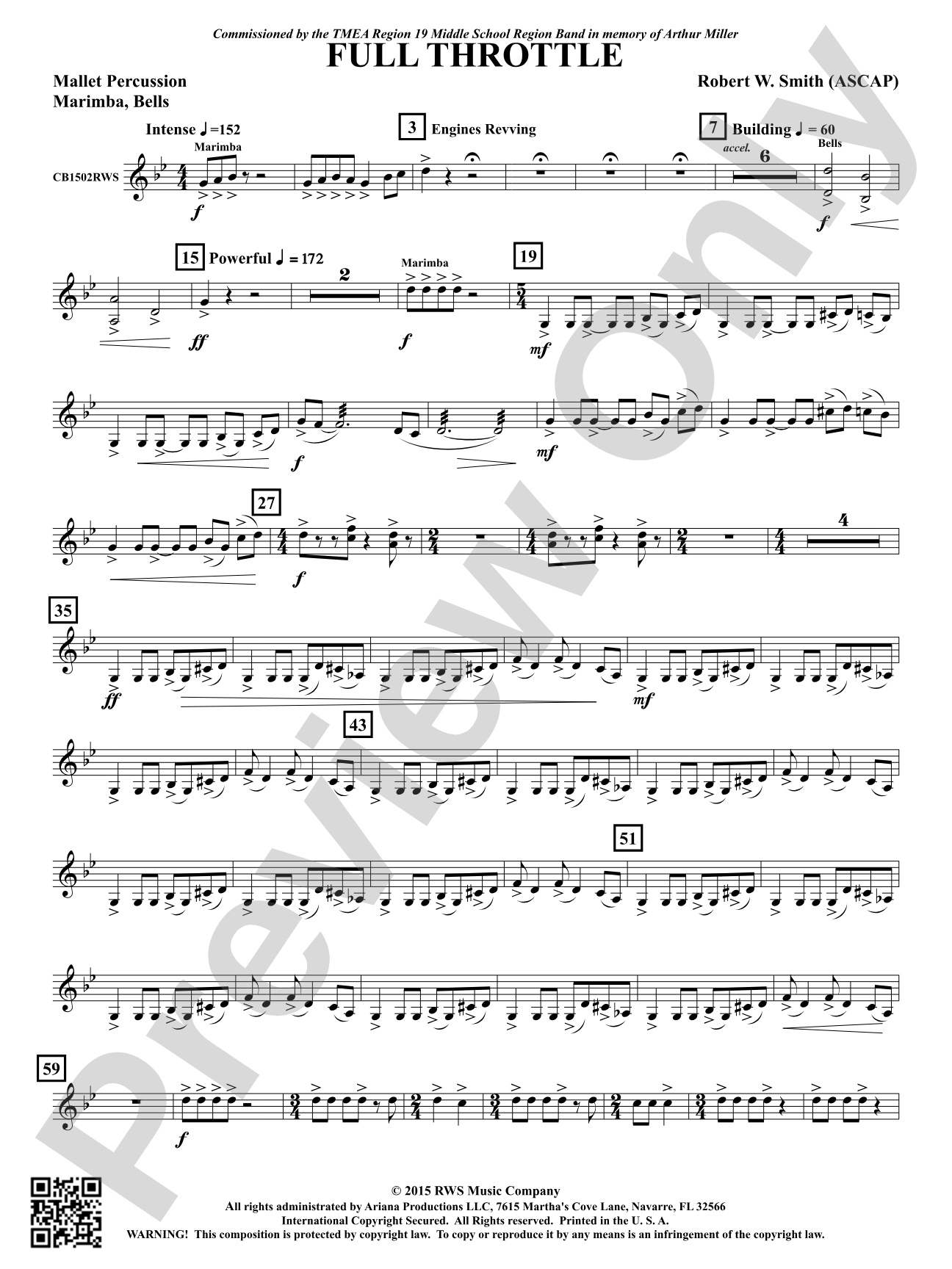 Full Throttle: 1st Mallet Percussion