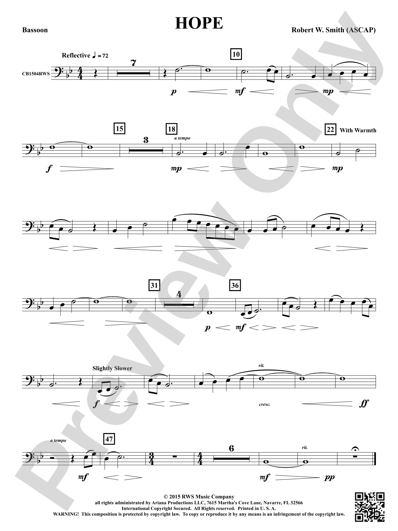Hope: Bassoon