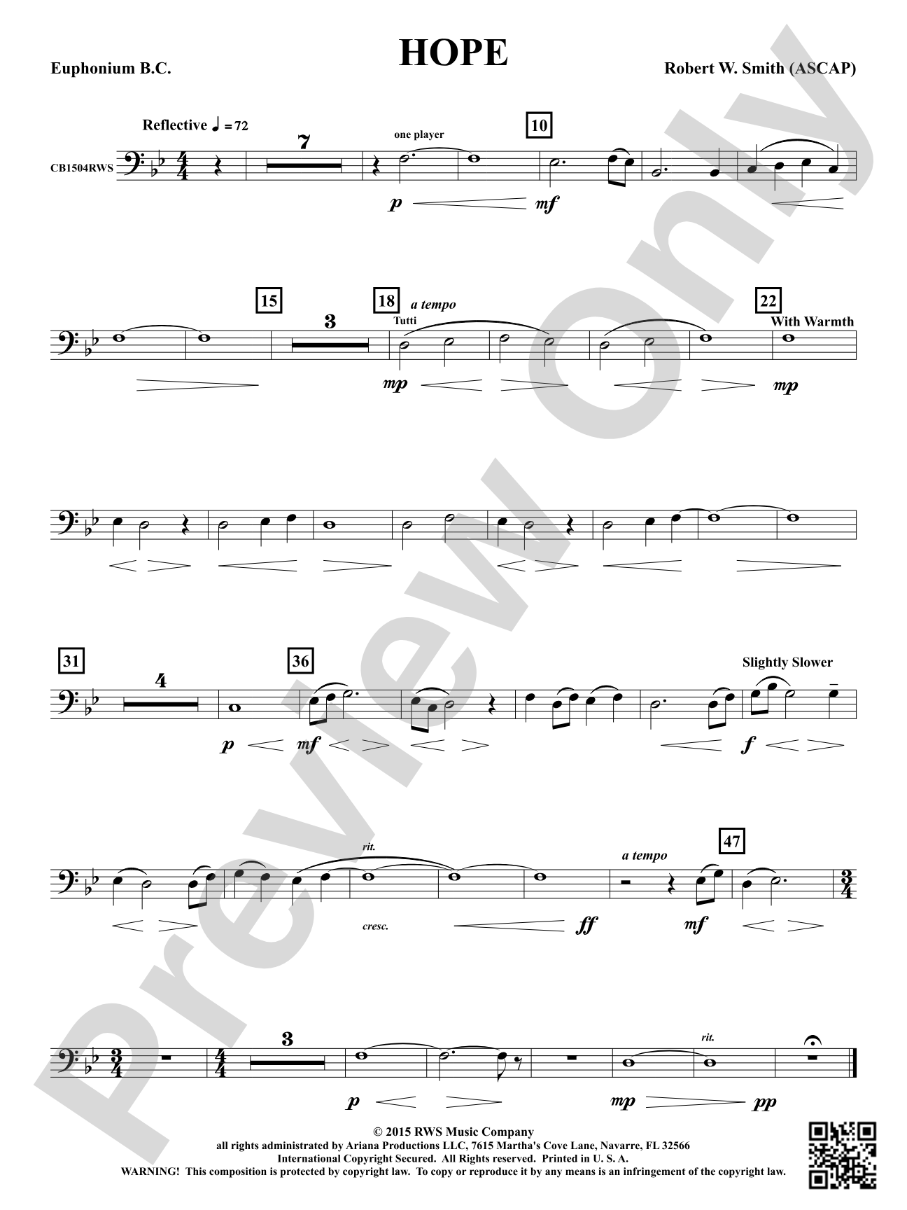 Hope: Baritone B.C.