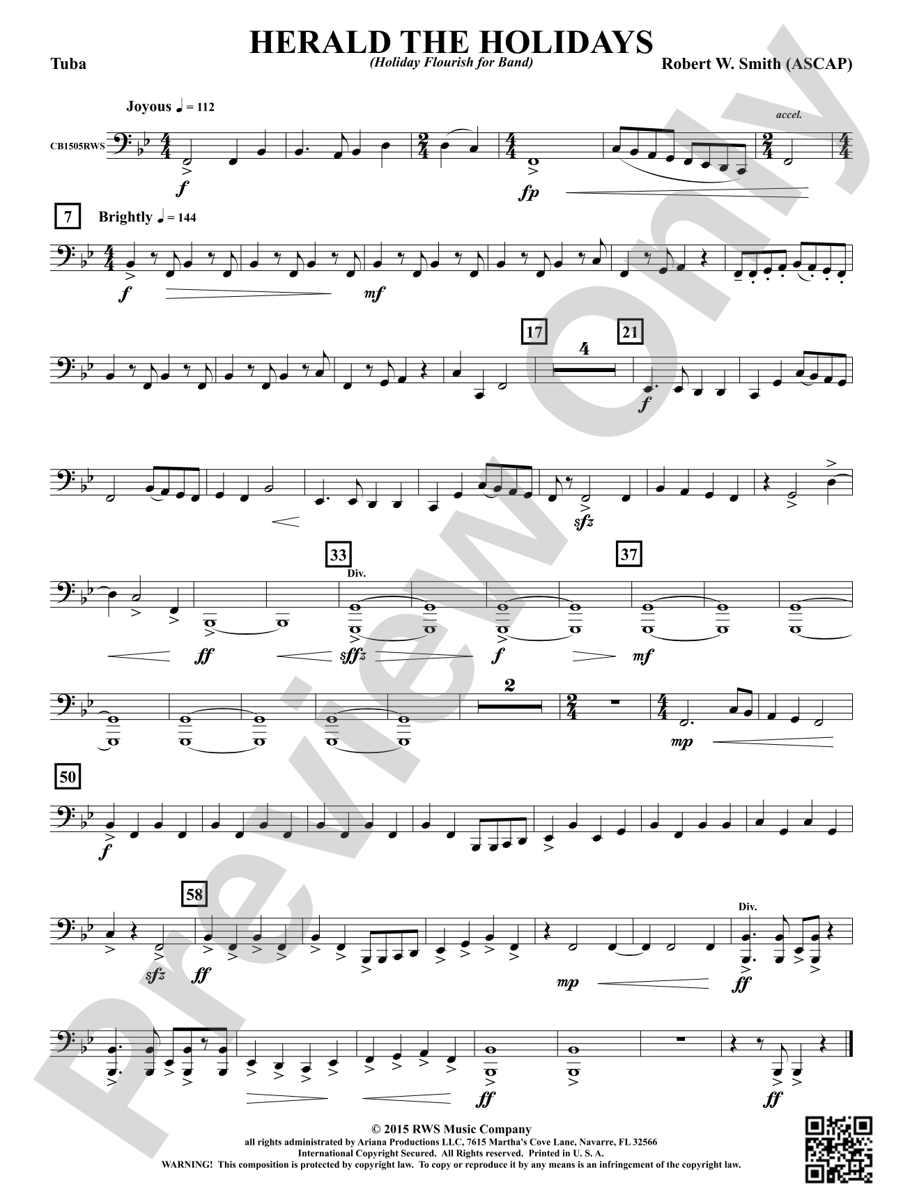 Herald the Holidays: Tuba