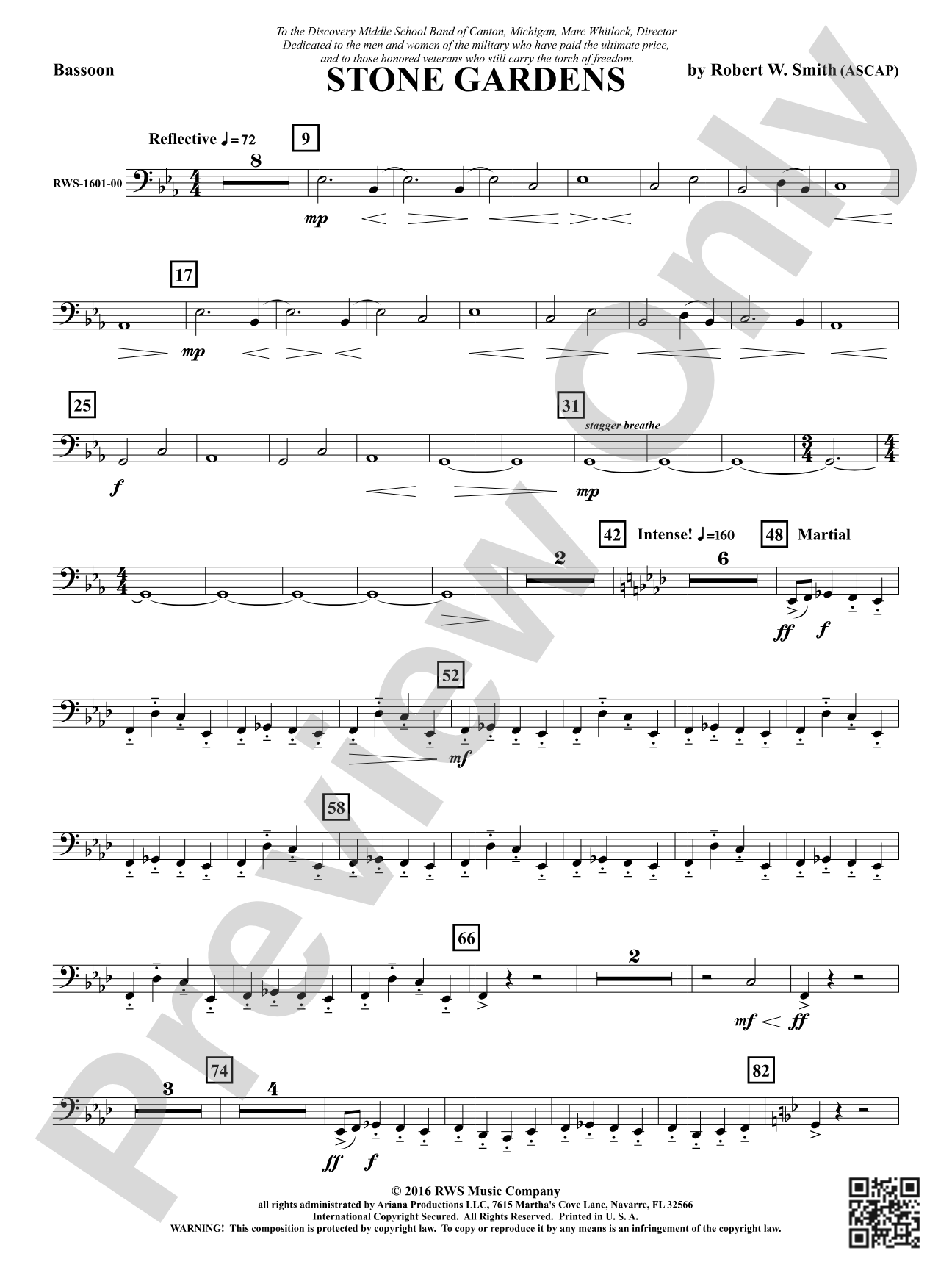 Stone Gardens: Bassoon