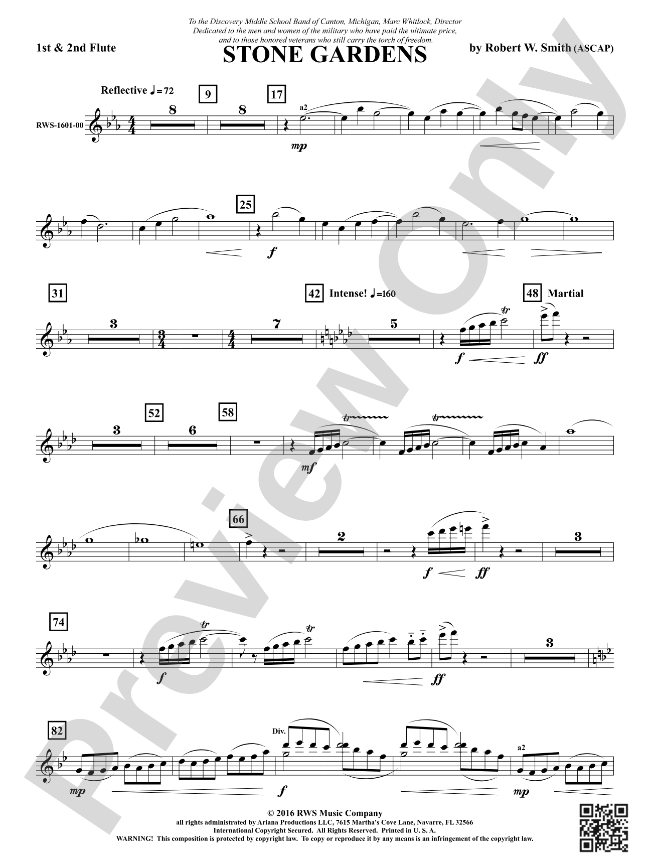 Stone Gardens: 1st & 2nd Flute