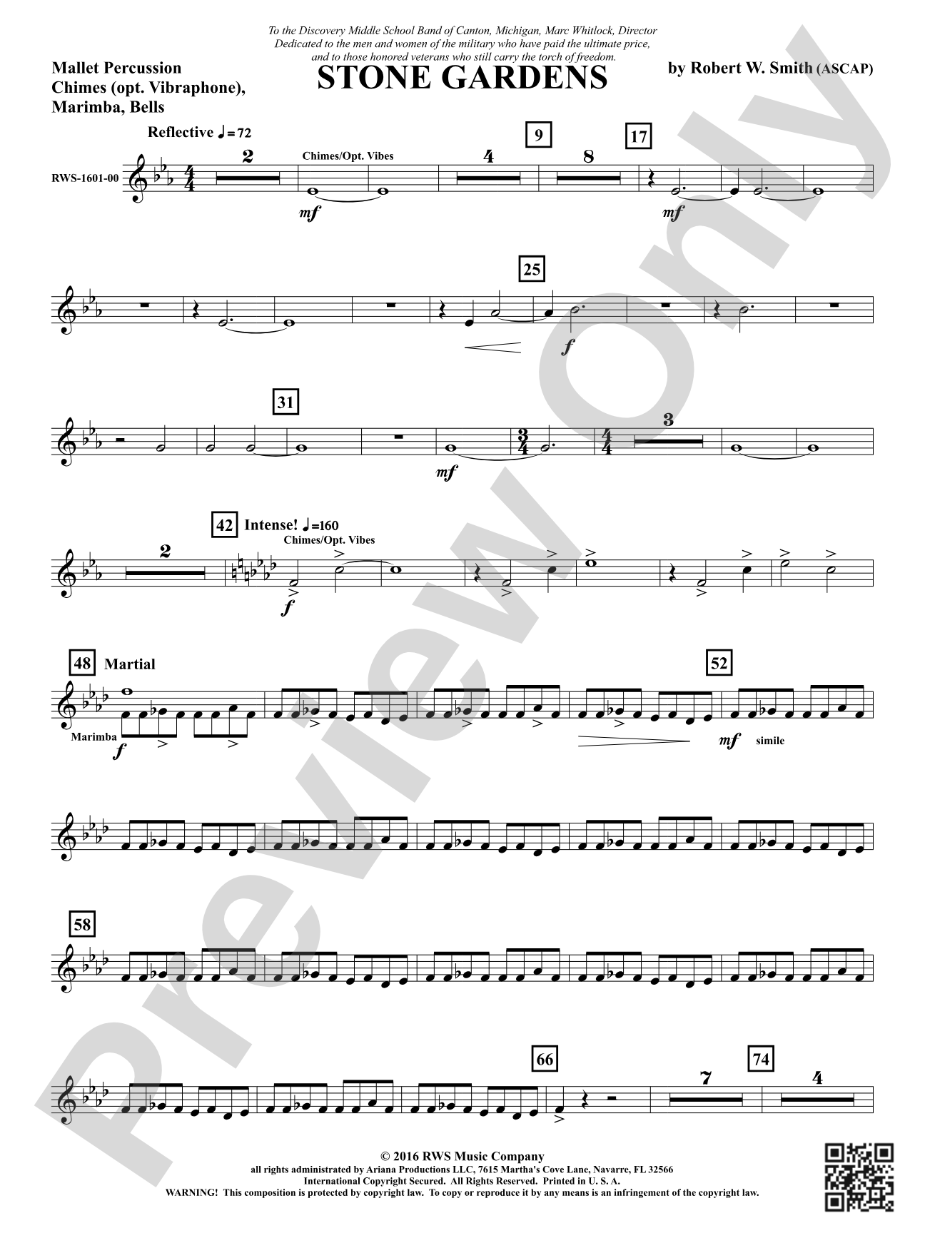 Stone Gardens: 1st Mallet Percussion