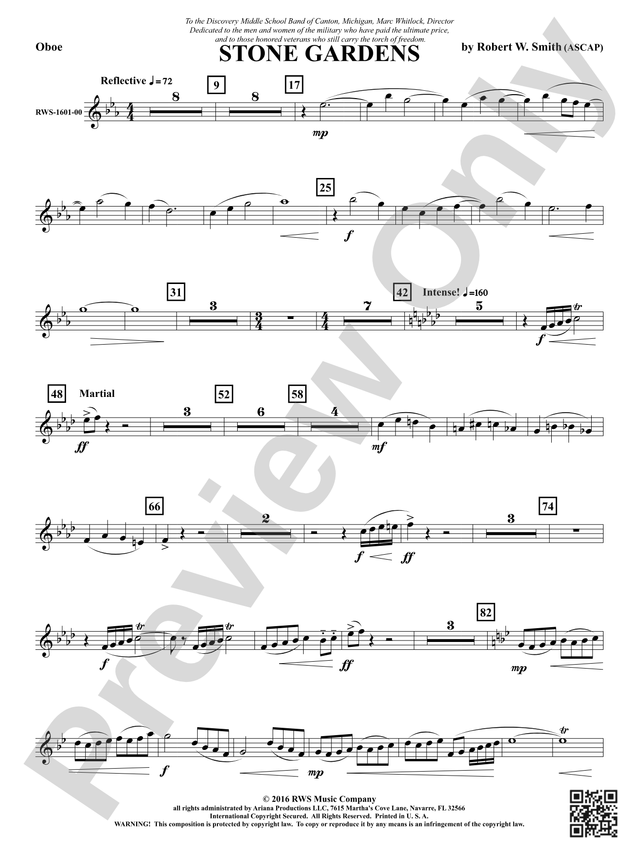 Stone Gardens: Oboe