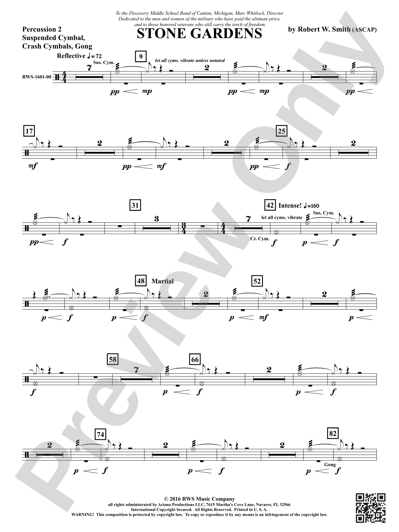 Stone Gardens: 2nd Percussion