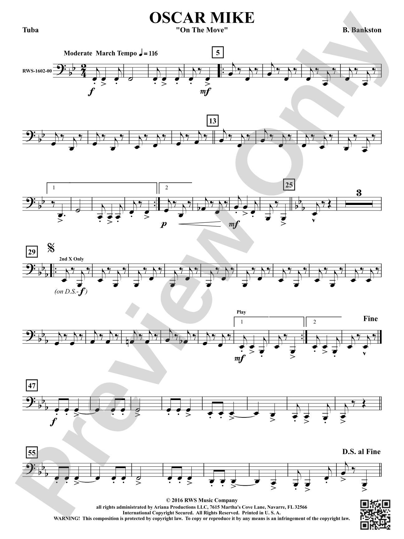 Oscar Mike - On the Move: Tuba