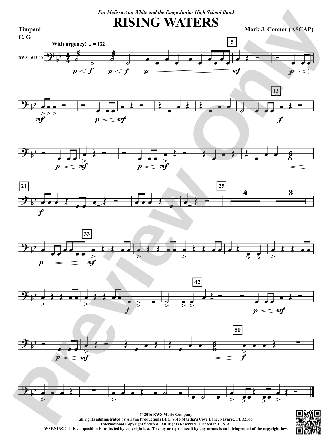 Rising Waters: Timpani