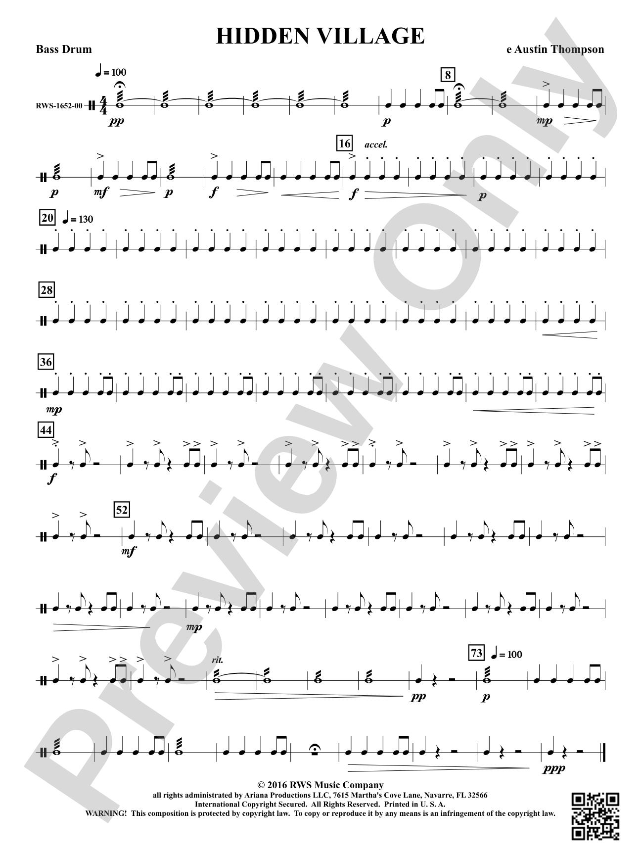 Hidden Village: Bass Drum