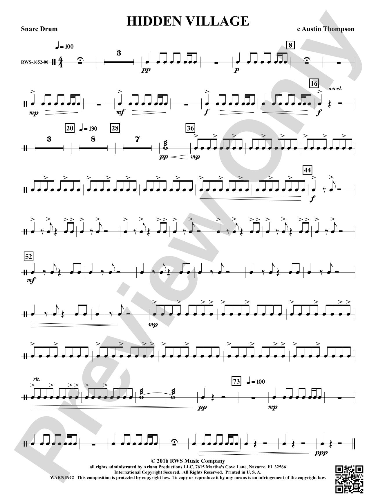 Hidden Village: Snare Drum