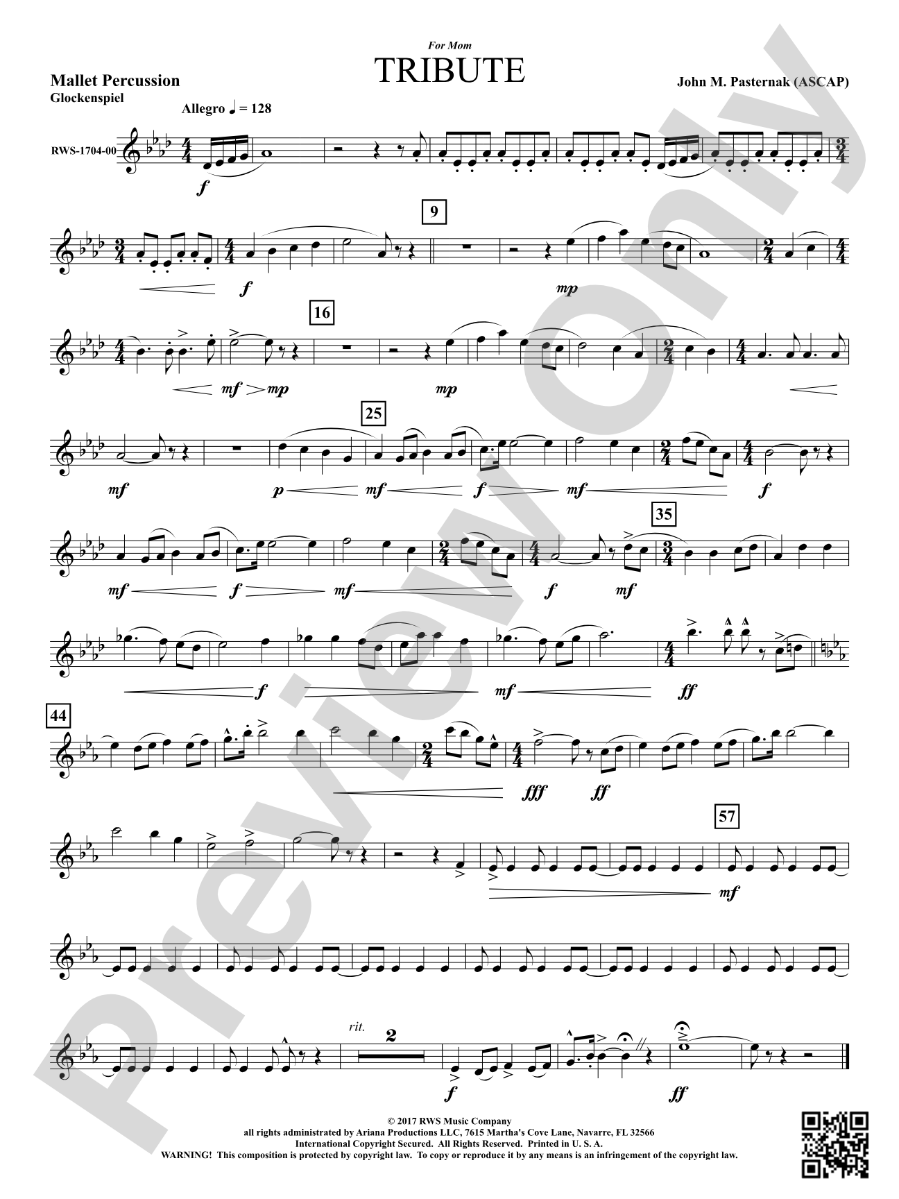 Tribute: 1st Mallet Percussion