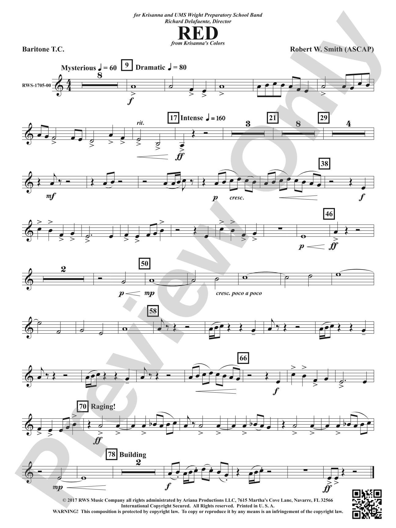 Red: Baritone T.C.