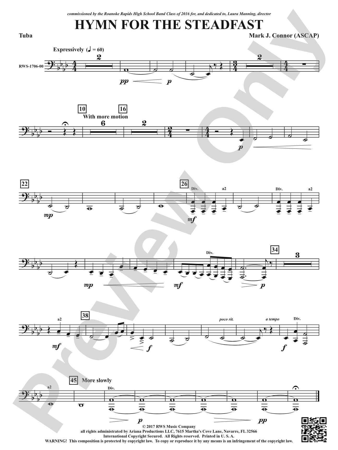 Hymn for the Steadfast: Tuba