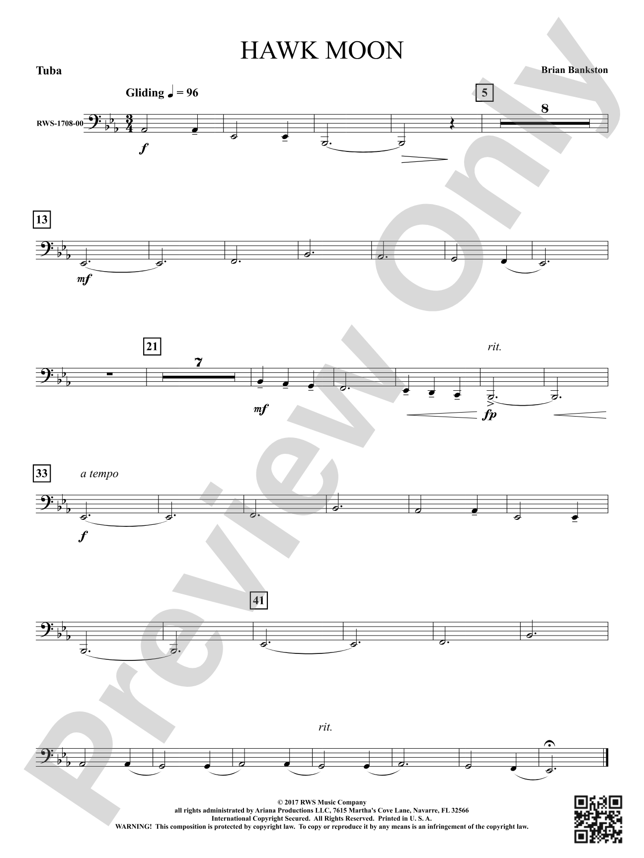 Hawk Moon: Tuba