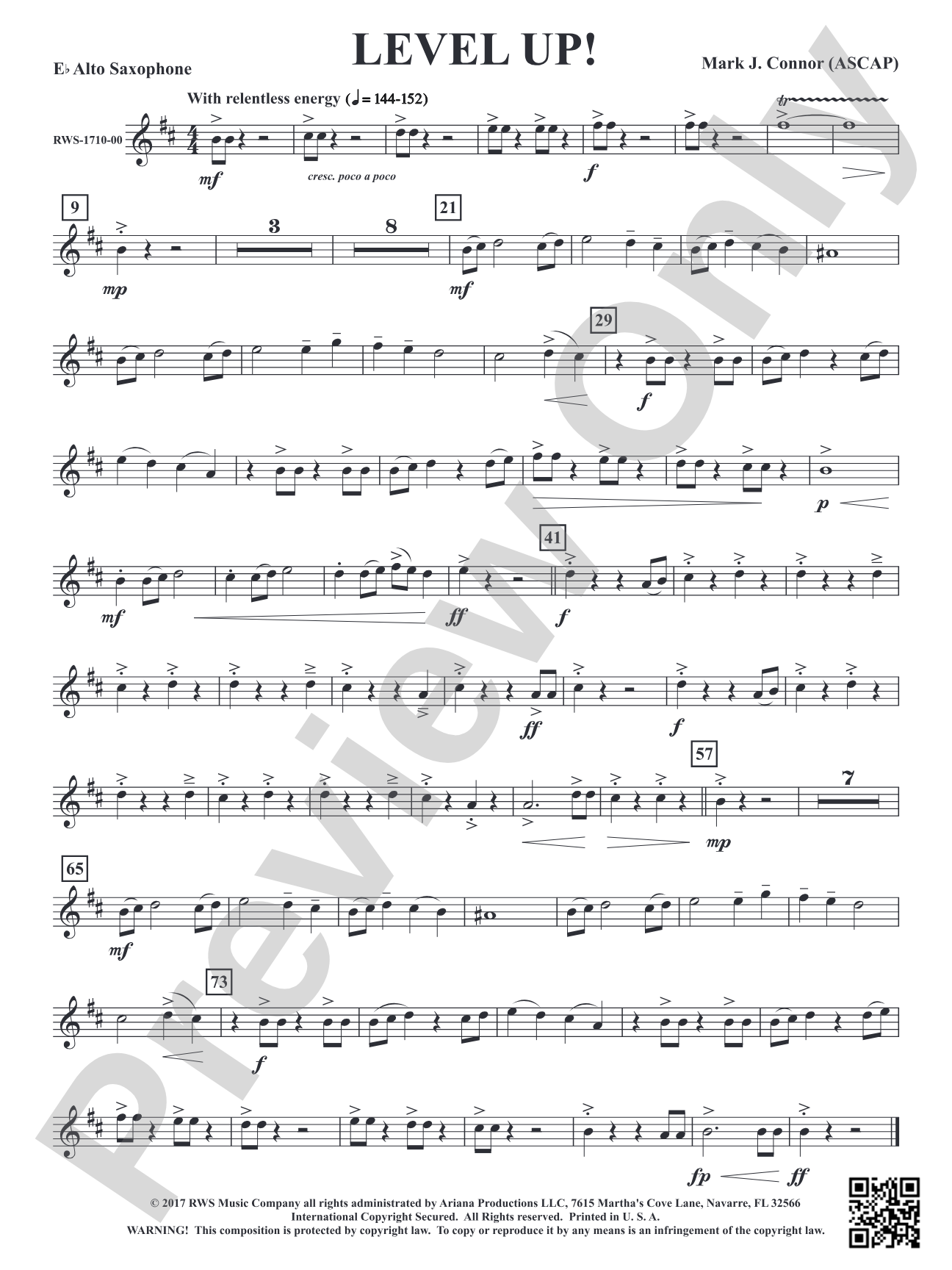 Level Up!: 1st E-flat Alto Saxophone