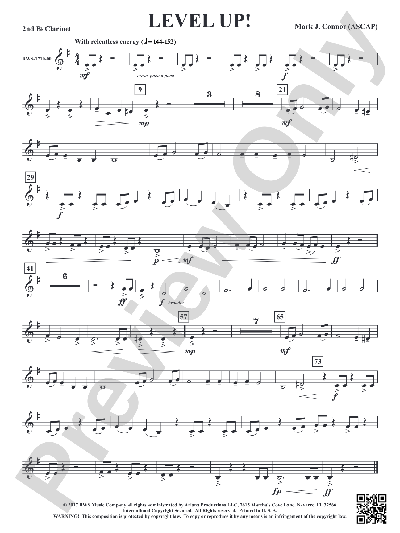Level Up!: 2nd B-flat Clarinet