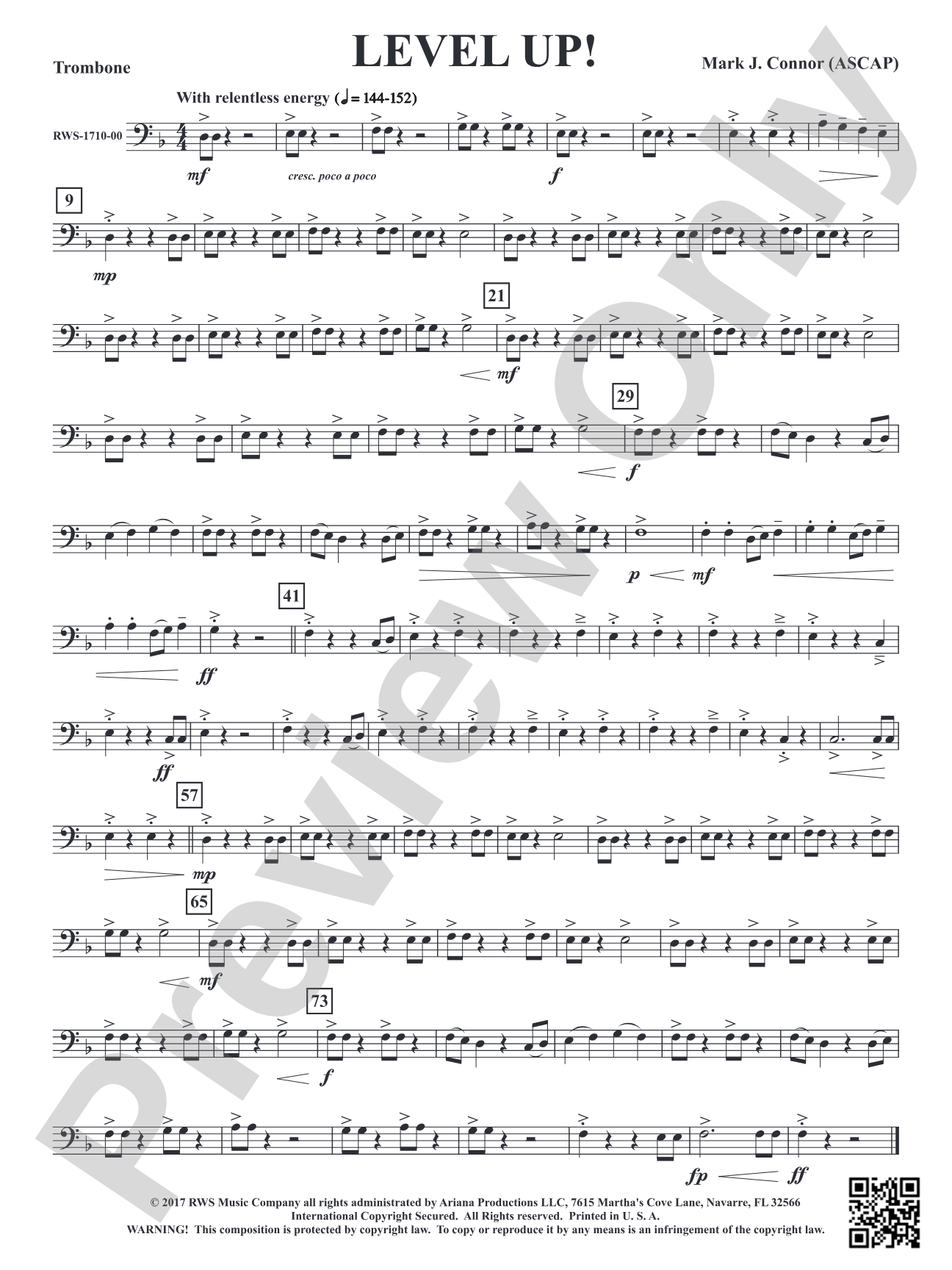 Level Up!: 1st Trombone