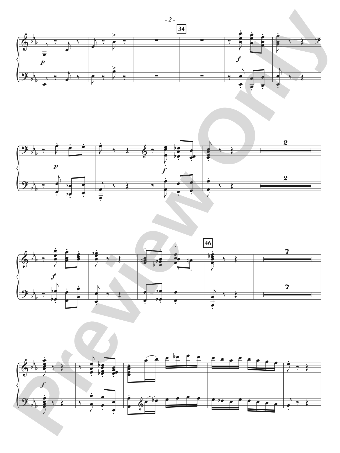 Ancient Airs and Dances - Suite No. 1 for Symphonic Winds - IV. Passo Mezzo e Mascherada: Piano